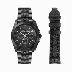 Store Herrenuhr Rebel at heart Chronograph schwarz Herren Uhren|Uhren